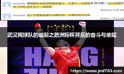 武汉网球队的崛起之路洲际杯背后的奋斗与荣耀